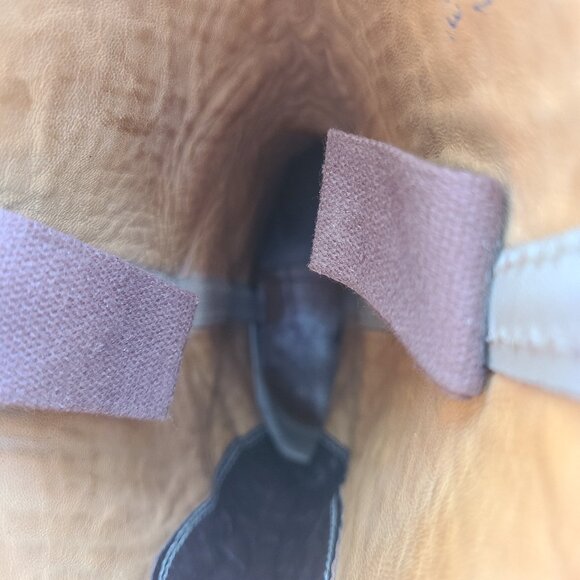 Vintage Mens 13 D Frye Black Label All Leather Square Toe 2563 Campus Boots 70s - Picture 15 of 16